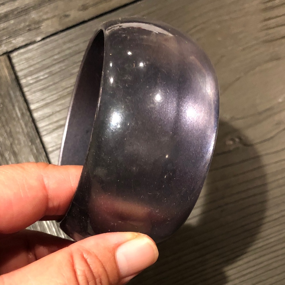 Glossy Grey Bangle Bangle